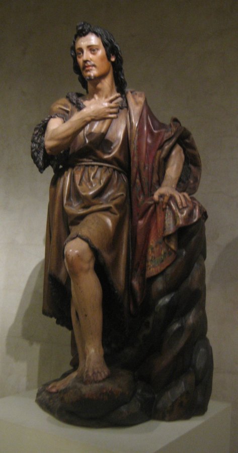 polychromie statue